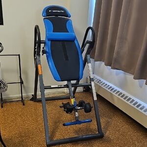 Blue and Black Inversion Table